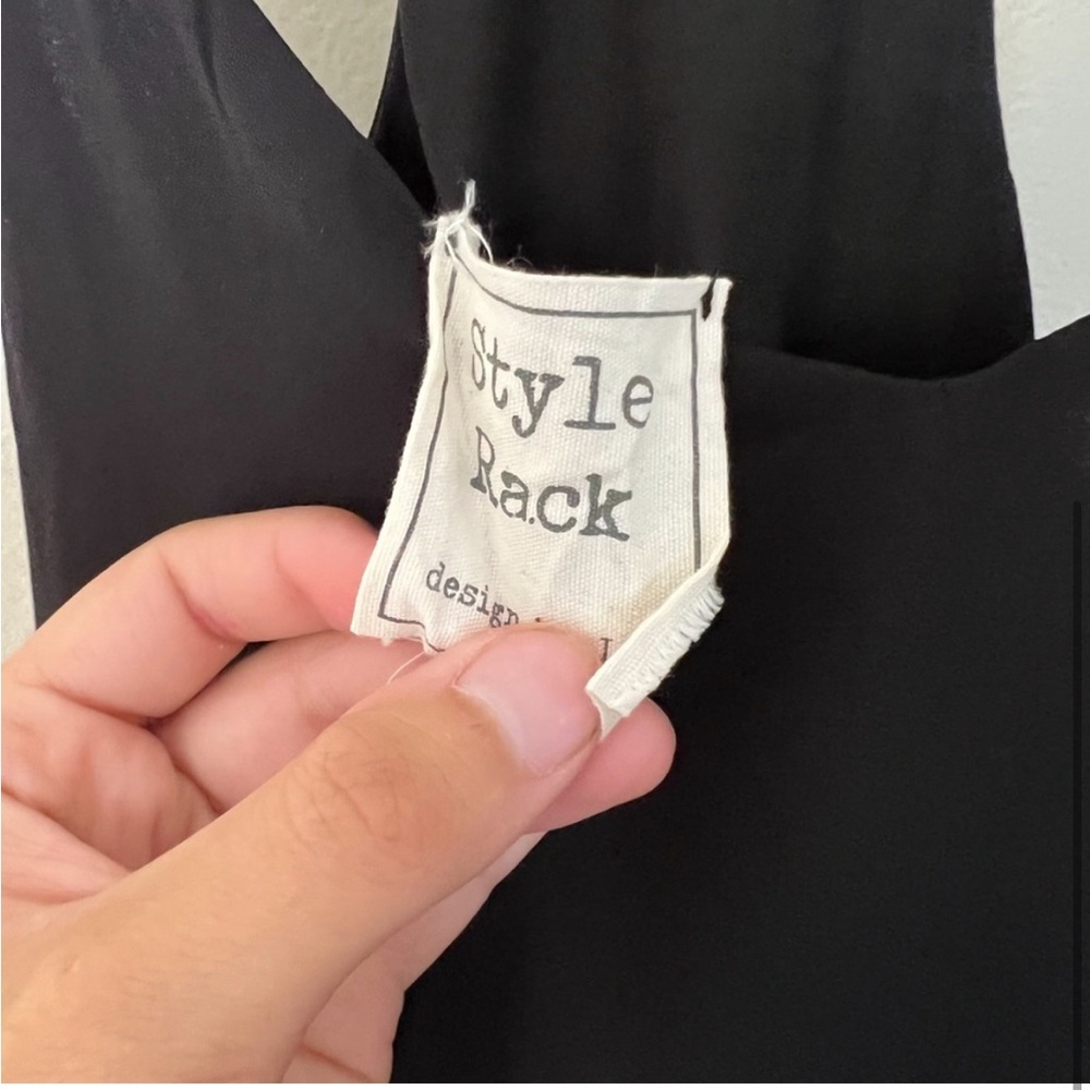 Style Rack Classic Black Mini Dress - Picture 2 of 2